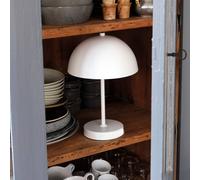 Dyberg Larsen lámpara de mesa LED recargable Estocolmo, blanca