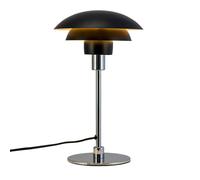 Dyberg Larsen, Lámpara de mesa Morph, negra, altura 35 cm, metal