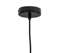 Dyberg Larsen Miles lámpara colgante, negro, Ø 20 cm, metal