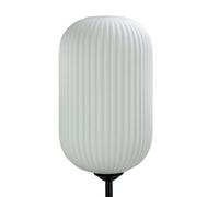 Dyberg Larsen Riflet lámpara pie, pantalla vidrio True