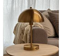 Dyberg Larsen Stockholm lámpara de mesa recargable, latón antiguo