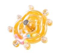 Dybnuhoc Bird Toys for Parakeets, 8 cm Rotating Bird Toy, Parakeet Cage Accessory, Durable Play Center, Avian Maintenance Gear with Modern Style, Toy for Cockatiels & Conures