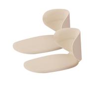 Dybnuhoc Empuñaduras de talón para zapatos, gruesas autoadhesivas, almohadillas acolchadas para hombres, mujeres, botas, tenis, zapatos planos, evitan la fricción