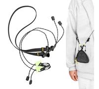 Dybnuhoc Purse Strap Adjustable Bag Lanyard, 24-55 Inch Extension with High-Tension Build, Professional Purse Strap Replacement, Heavy-Duty Nylon with Modern Style, Gear for Travel and Gym