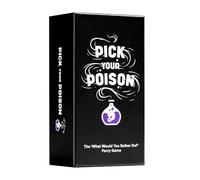 Dyce Games | Pick Your Poiso | El Juego de ¿Qué preferirías Hacer? | El Juego de dilemas para Fiestas | Edición Familiar en inglés | A Partir de 10 años | para 3 a 10 Jugadores | Inglés