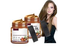 Dyceittdia 2pcs Acondicionador Batana, Acondicionador De Aceite De Batana, Nutre y Repara el Tallo Capilar, Fortalece, Previene la Caída, Desenreda y da Volumen, 2pcs*120ml, hair3