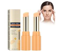 Dyceittdia 2pcs Crema Contorno de Ojos, Crema de Ojos en Barra con Vitamina C, Reduce la aparición de Líneas de Expresión Alrededor de los Ojos, 2pcs*4g, eye cream1