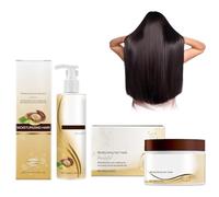Dyceittdia 2pcs Cuidado del Cabello con Colágeno, 100ml Champú de Colágeno y 100g Mascarilla Capilar de Colágeno, Colágeno Reparador, Repara el Cabello Seco y encrespado, hair3