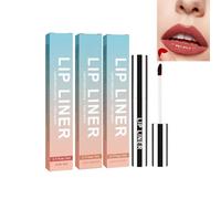Dyceittdia 3pcs Lápiz de Contorno de Labios Extraíble, Perfilador de Labios Voluminizador, Perfilador de Labios peel-off, Define los Labios y Revela su Color, No Mancha, 3pcs*5ml, lipsticks4
