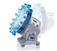 DYCJYUI Agitador Giratorio De Tubo De Laboratorio, Mezclador Digital De 0-70 RPM, Ángulo De Mezcla Ajustable De 0 ° -90 °, Combinación Libre De 3 Tipos De Clips, para Tubos De 1,5 Ml / 15 Ml / 50 Ml