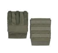 DYCZMALQ 1 par de fundas laterales para arnés AVS de 6 x 6 pulgadas, bolsa protectora lateral ajustable Molle (OD)