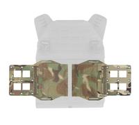 DYCZMALQ 2 alas tácticas de expansión Molle para chaleco, soporte de placa de soporte, soporte de radio MK5, accesorios de equipo de pecho (CP)