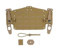 DYCZMALQ Aparejo táctico para el pecho, panel frontal Molle completo, panel terminal del equipo, correa H, base de expansión de navegación (T)