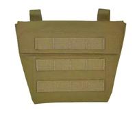 DYCZMALQ Bolsa táctica modular para panel de abdomen, bolsa protectora de entrepierna, correa Molle con acolchado de espuma, para CS Hunting Airsoft (T)