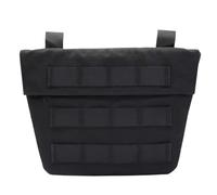 DYCZMALQ Bolsa táctica modular para panel de abdomen, bolsa protectora de entrepierna, correa Molle con acolchado de espuma, para CS Hunting Airsoft (BK)