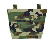 DYCZMALQ Bolsa táctica modular para panel de abdomen, bolsa protectora de entrepierna, correa Molle con acolchado de espuma, para CS Hunting Airsoft (WL)