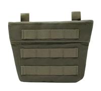 DYCZMALQ Bolsa táctica modular para panel de abdomen, bolsa protectora de entrepierna, correa Molle con acolchado de espuma, para CS Hunting Airsoft (OD)