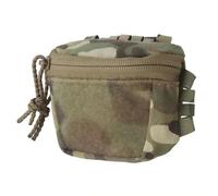 DYCZMALQ Bolsa táctica universal para casco NVG, batería trasera, contrapeso, organizador de cremallera de doble extremo para casco FAST MK PJ Airsoft (CP)