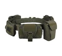 DYCZMALQ Cinturón táctico Molle de cinco piezas desmontable ajustable de caza con bolsa de accesorios de almacenamiento (OD)