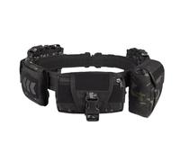 DYCZMALQ Cinturón táctico Molle de cinco piezas desmontable ajustable para caza con bolsa de accesorios de almacenamiento (BCP)