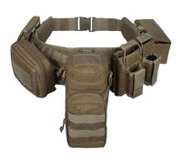 DYCZMALQ MOLLE - Juego de cinturón táctico de batalla ajustable 5 en 1, gran capacidad, acolchado, para caza, tiro (T)