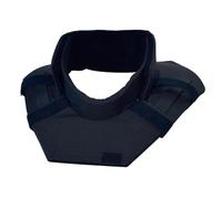 DYCZMALQ Protector de cuello táctico para el cuello, equipo de protección de airsoft, armadura ajustable para el cuello, chaleco de caza, accesorios de protección para el cuello (BK)