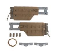 DYCZMALQ Tactical Cummerbund Molle - Cinturón de cintura de ajuste rápido para panel lateral de ajuste rápido, accesorios modulares para airsoft (T)