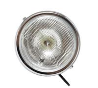 DYDGUTUFB Faros Delanteros Para Moto Para Faro Delantero Universal Para Motocicleta Faro Redondo Luz De Cruce Y Alta 12 V