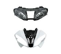 DYDGUTUFB Faros Delanteros Para Moto Para YZF R6 2008-2016 Carenado Delantero Superior Sin Pintar Para Motocicleta Faro Conjunto De Faro(1 Set)