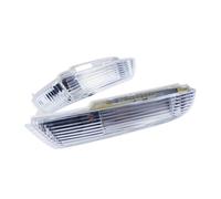 DYDGUTUFB Intermitente Espejo Intermitentes LED Ámbar Retrovisores Exteriores Izquierdo Y Derecho Para VW Para Touareg 7L 2003 2004 2005 2006 2007