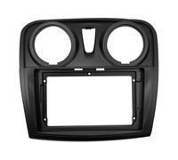 DYDGUTUFB Marco De Radio para Dacia para Sandero para Symbol para Stepway 2014-2017 Radio De Coche 2 DIN 9 Pulgadas Marco Instalación DVD GPS Reproductor Multimedia MP5