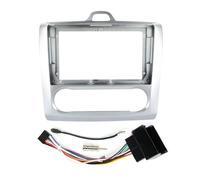 DYDGUTUFB Marco De Radio para F&ORD para Focus EXI MT 2 3 Mk2 2004-2011 Radio Coche 9 Pulgadas 2Din Marco GPS Panel Kit Tablero Cable Montaje Caja Canbus(1 Set 1)
