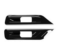 DYDGUTUFB Para Daihatsu Para Move 2025 2026 Molduras Marcos Puerta Interior Delantera Coche Panel Cuenco Manija Puerta Interior(Bright Black)
