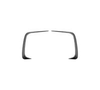 DYDGUTUFB para VW para Tiguan MK3 Edición Estándar 2024-2025: Spoiler Lateral con Marco De Admisión Y Cubierta De Ventilación del Parachoques Delantero(Carbon Fiber Look)