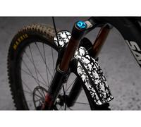 DYEDBRO Kit de Calcomanías para Fox Racing Shox 36 / 38 Guardabarros XL blanco/gris one_size