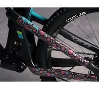 DYEDBRO Set de lámina protectora de cuadros MTB colorido one_size