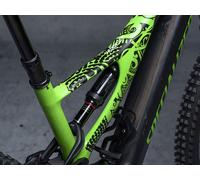 DYEDBRO Set de lámina protectora de cuadros MTB negro one_size