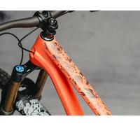 DYEDBRO Set de lámina protectora de cuadros MTB negro one_size