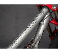 DYEDBRO Set de lámina protectora de cuadros MTB negro one_size