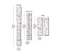 DYEDBRO Set de lámina protectora de cuadros para niños colorido one_size