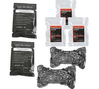 DYHQQ Botiquín de primeros auxilios IFAK Trauma Kit con venda israelí, Gunshot Stop The Bleed Chest Seal Vented Bleeding Control Kit, gasas para el control de hemorragias graves, acampada militar