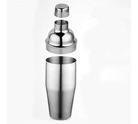 DYHWAC 550 ml / 750ml Acero Inoxidable coctelero Coctel Mezclador de cóctel Martini Beber Boston Shaker Party Bar Herramienta(Steel 750ML)
