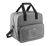 DYHWAC Bolsa for máquina de Coser de Gran Capacidad, Bolsa de Almacenamiento de Hilo de Viaje portátil, Bolsas organizadoras for el hogar, Accesorios for máquina de Coser(Blue,White)