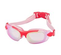 DYHWAC Gafas de natación, gafas de natación, de Protección contra la niebla no haya fugas de visión amplio piscina gafas for Mujeres Hombres Jóvenes Adultos(Blue,White)