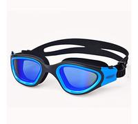 DYHWAC Profesional Adulto Anti-niebla UV Protección Lente Hombres Mujeres Natación Gafas Impermeable Ajustable Silicona Gafas de natación en Piscina(1-Pack)
