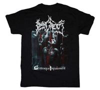 Dying Fetus Grotesque Impalement Death Metal Grindcore Men's Cotton T-Shirt Black Shirt Top tee L