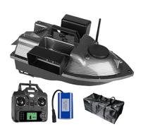 DYJD Barco de cebo inalámbrico GPS Smart-RC 2 kg carga avance automático retorno mando a distancia 500 m distancia Angel Nest Boot (fibra de carbono)