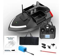 DYJD Barco de pesca con GPS RC barco, cebo de pesca, barco de pesca GPS, con batería de 12000 mAh (12000 mAh)
