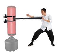 DYK&NX Bundled Wing Chun Muñeco, Manos de Tai Chi Unidas Al Saco de Boxeo, Brazo de Resorte Equipo de Artes Marciales, Para Sacos de Arena y Objetos Blandos