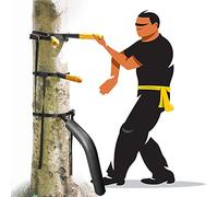 DYK&NX Wing Chun Muñeco De Madera, Perforación De Boxeo Entrenamiento, Grappling Dummy, Ideal para Muñeco De Madera Montado En Un Objeto Duro De árbol